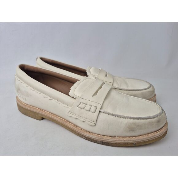 Golden Goose Shoes - Golden Goose Women's Buttercream Jerry Leather Loafers Size 42